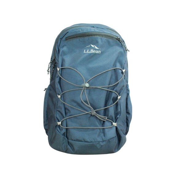 LL Bean Big Kids Comfort Carry Laptop Pack 30L School Backpack Classic Navy - Picture 1 of 10